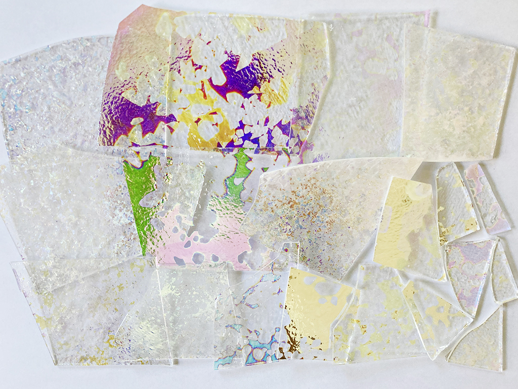 CBS ダイクロパック　スプラッターパターン　クリア　膨張係数96　225g