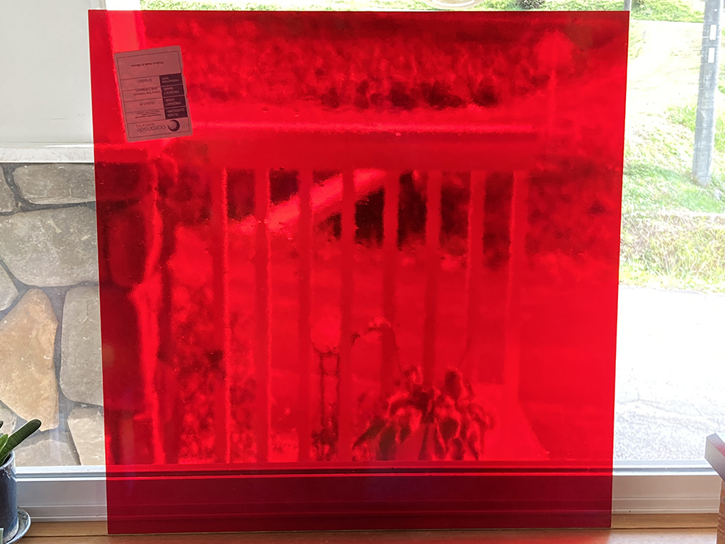 OGTスペクトラム　151S-IR-96　チェリーレッド イリデッセント　膨張係数96(COE96)