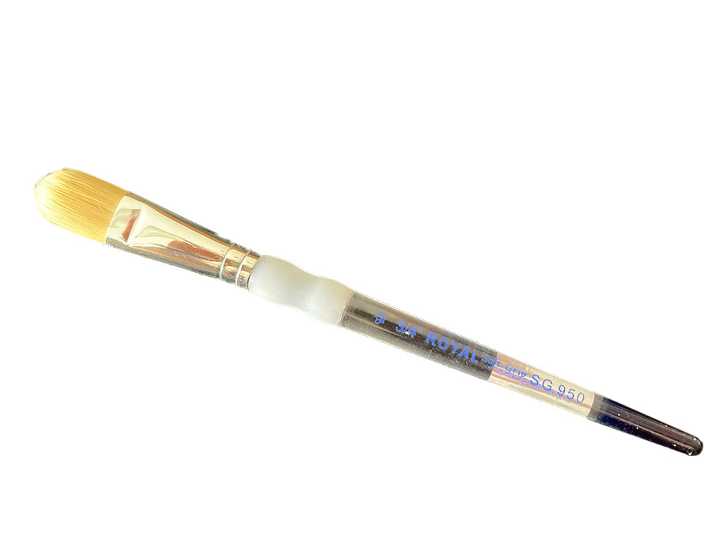 【価格改定】絵付け用 筆 3/4” ROYAL softgrip SG950《LP可》