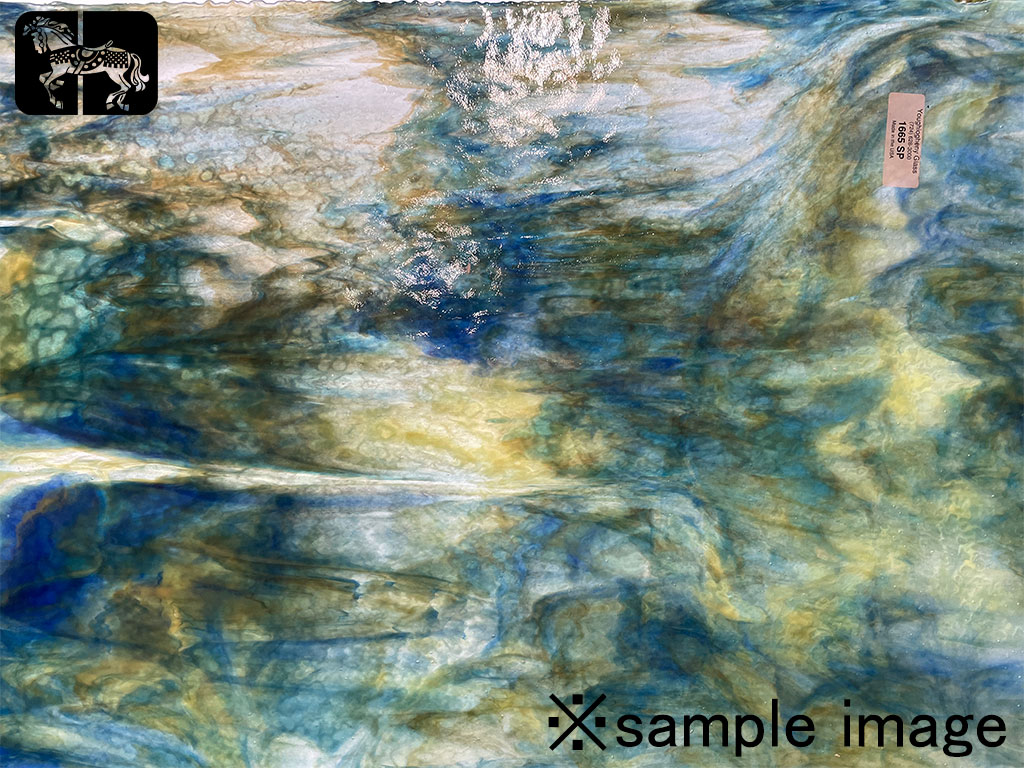 YG 1665SP ホワイト／ターコイズブルー／コバルトブルー/シルバーイエロー