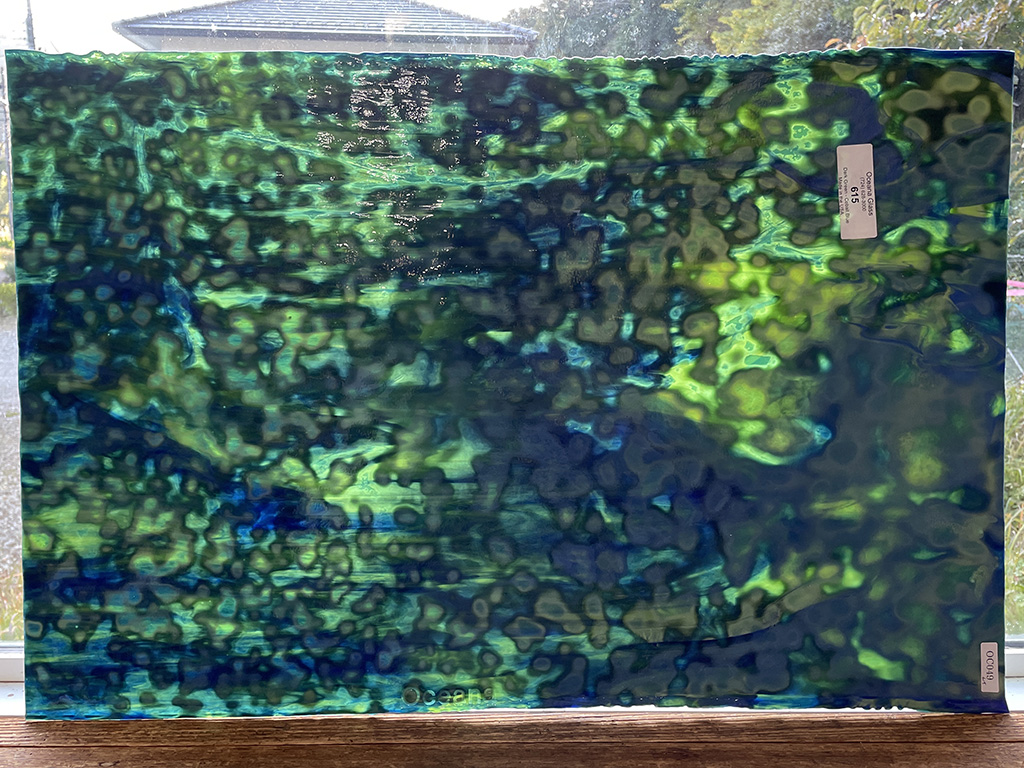 ＃49　オセアナ615　ダークグリーン/コバルトブルー