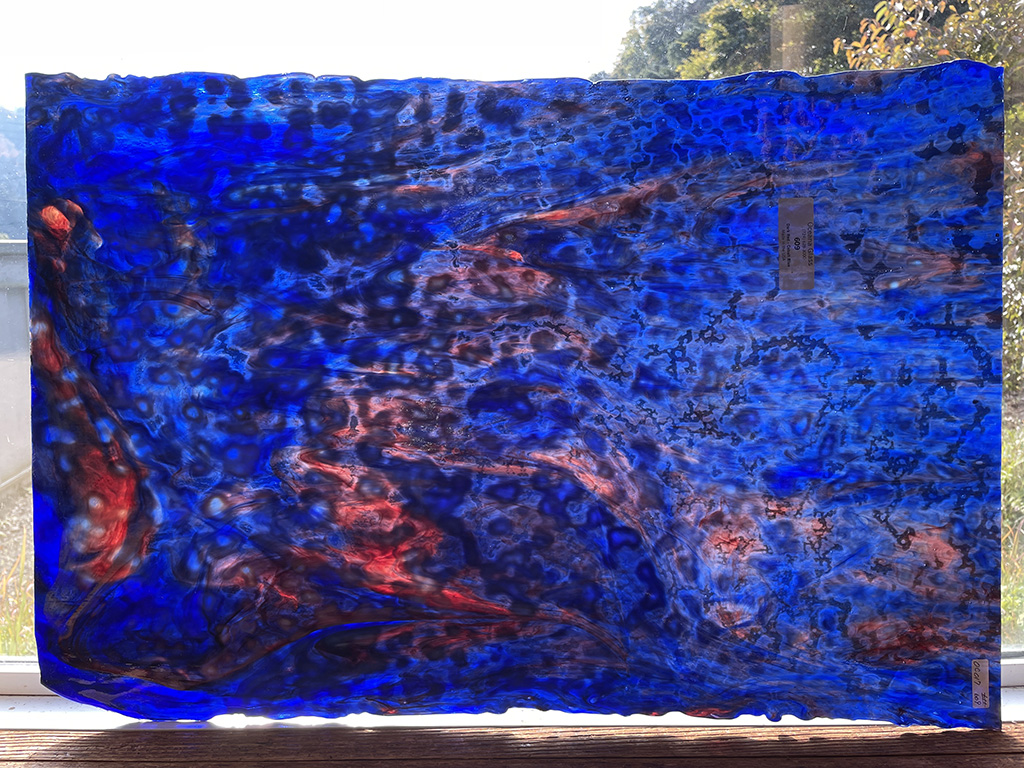 ＃17　オセアナ609　ダークレッド/コバルトブルー