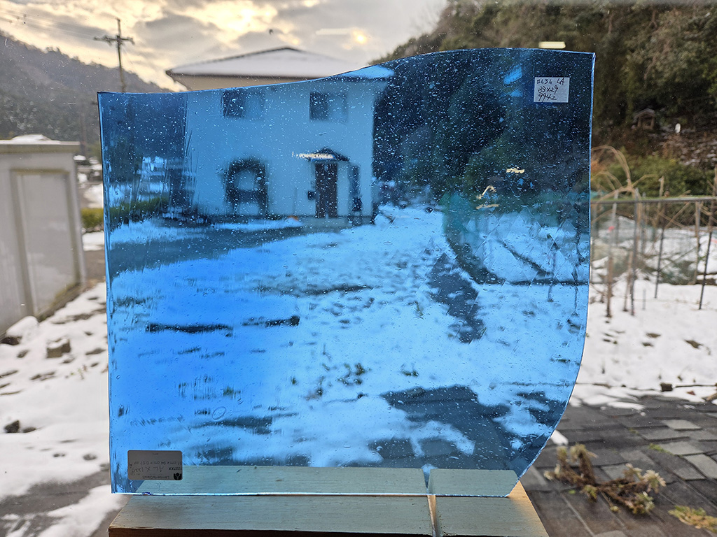 #434 ランバーツ/ブルー　サイズ：約330ｘ290ｍｍ