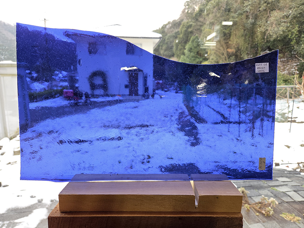 #437 ランバーツ/ブルーパープル　サイズ：約440ｘ220ｍｍ