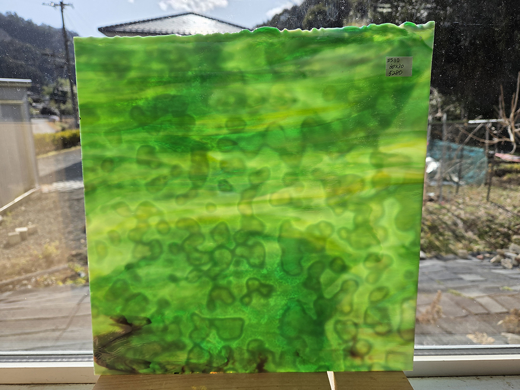 #580 OLDウロボロス グリーン サイズ：約300ｘ300ｍｍ