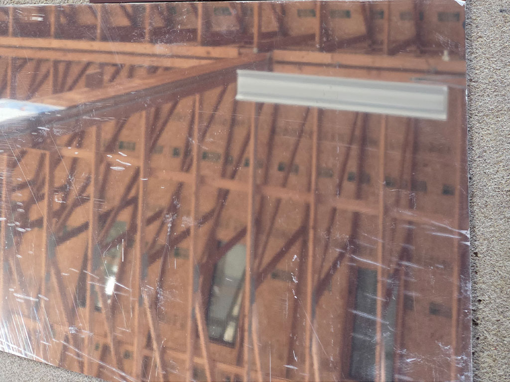 【OUTLET】スパッタリングミラー/表面反射鏡(厚み1.1mm)