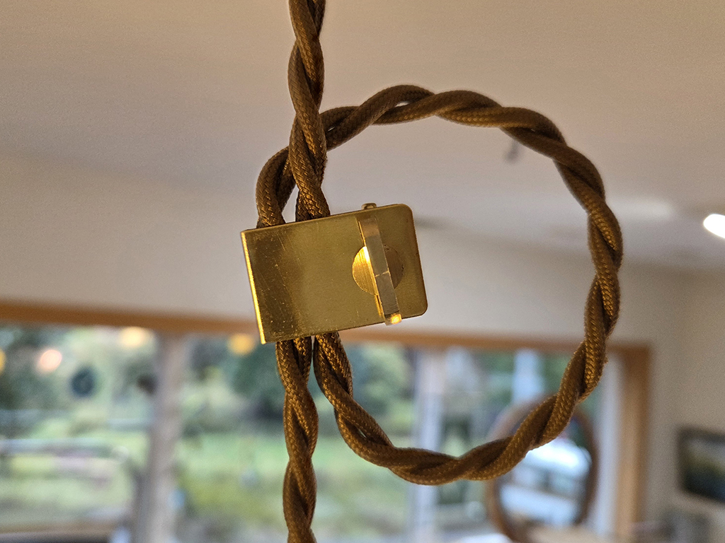 SUNYOW サンヨウ ペンダントライト用コードクリップ viento/ゴールド　CC-01GD【LPL可】