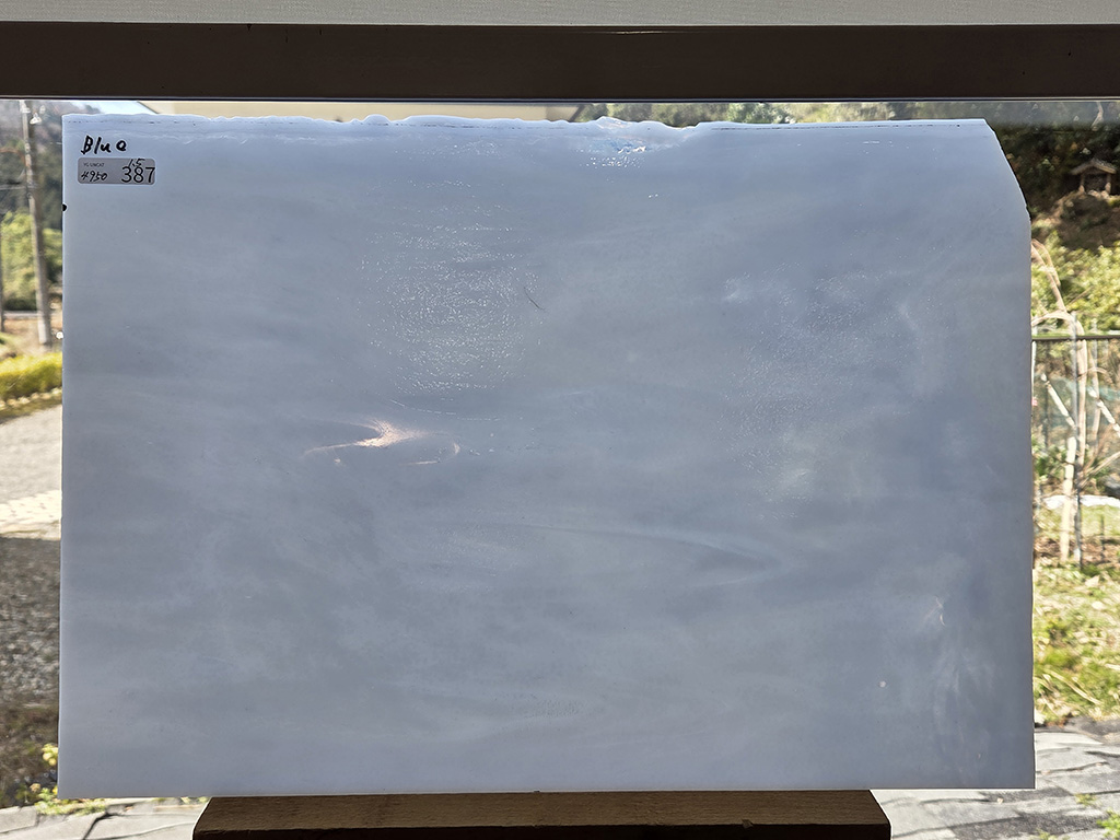 #387 YGアンキャット/クラウドブルー サイズ：約450ｘ300ｍｍ