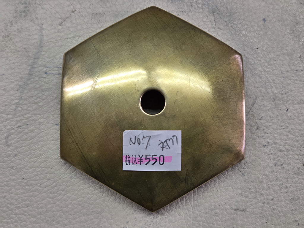 ＃07ベースキャップ　六角形（対辺約77mm） 【LPL可】