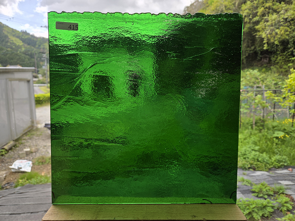 #415 YGアンキャット グリーン/サイズ：約300ｘ300ｍｍ