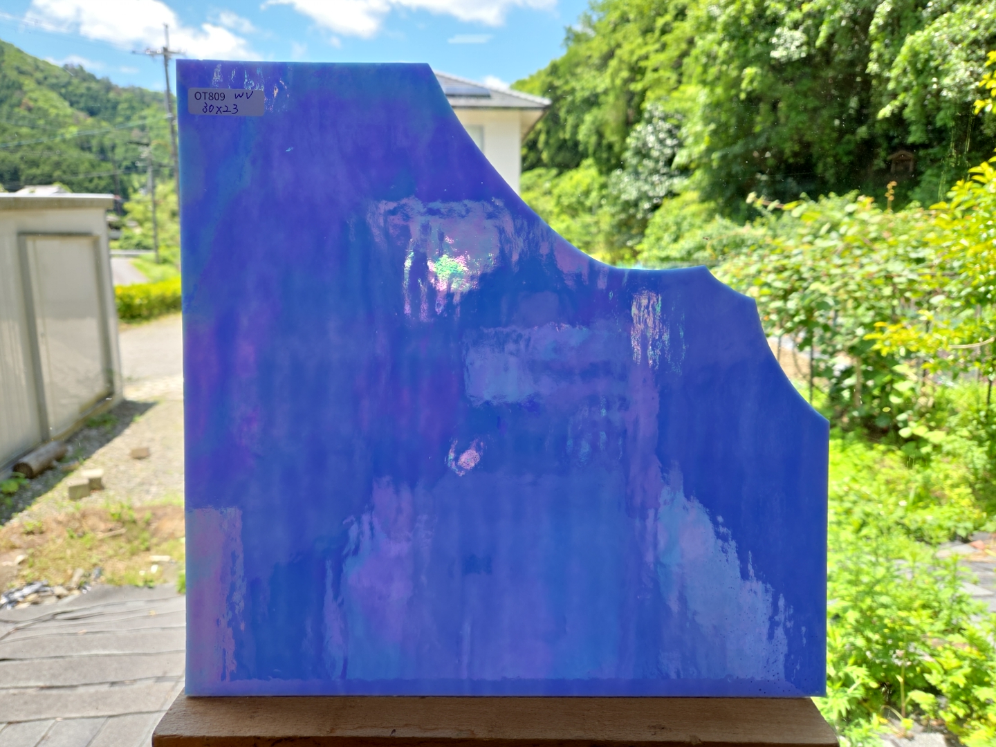 #809【OUTLET】ウィズマーク ハイドランジアIR　サイズ：約300ｘ230ｍｍ