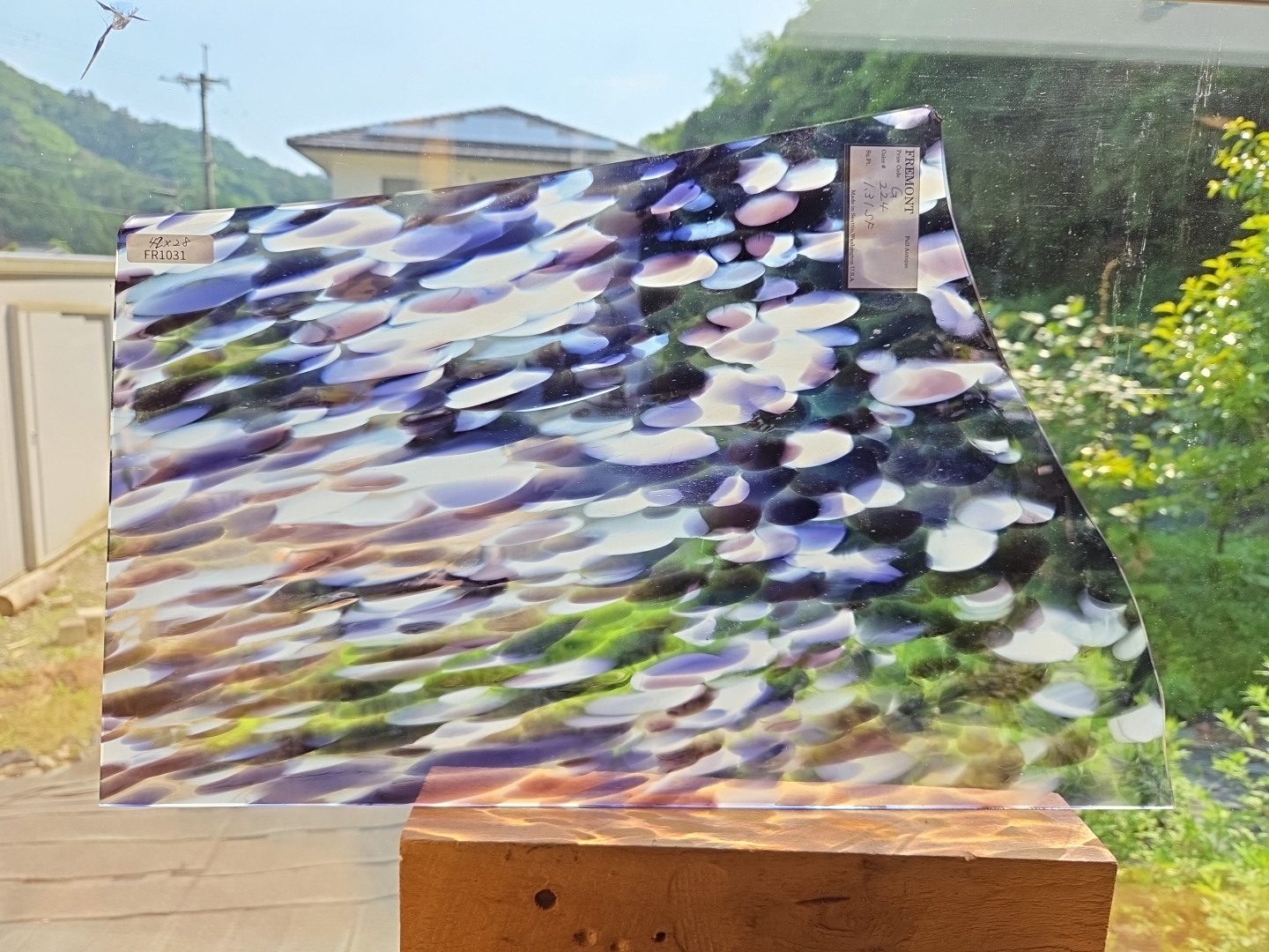 ＃1031 フリモントグラス G-224　ハーフサイズ：約420ｘ280ｍｍ