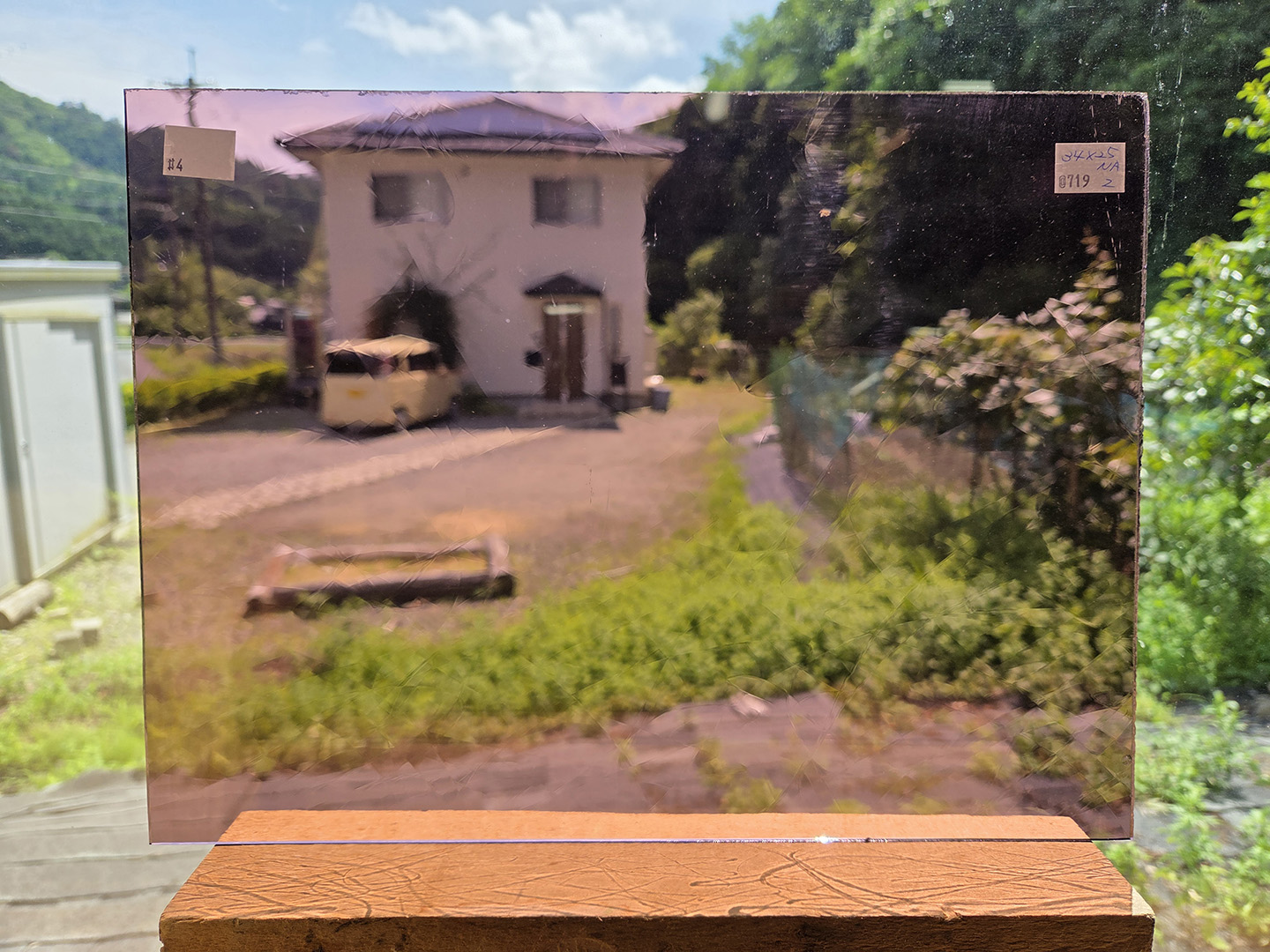 #719 ニューアンティーク/パープル　サイズ：約340ｘ250ｍｍ