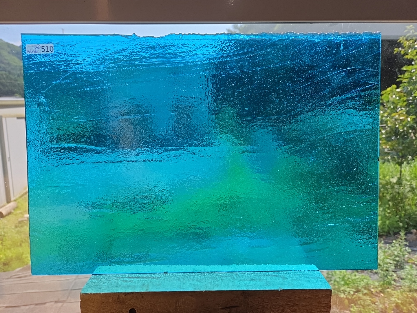 #510 YGアンキャット/スカイブルー　サイズ：約460ｘ300ｍｍ