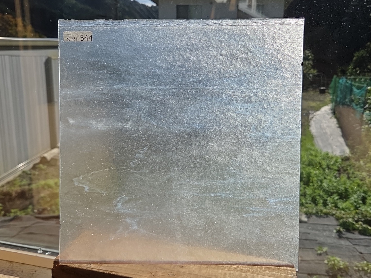 #544　YGアンキャット　アイスホワイト　サイズ：約300ｘ310ｍｍ