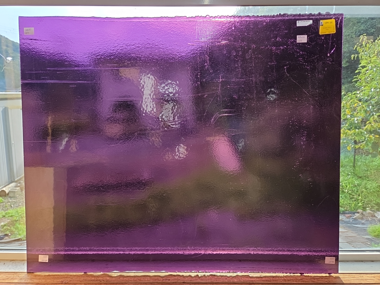 #833 OLDウロボロス 60-501-90 (90COE) バイオレット　サイズ：約380ｘ300ｍｍ