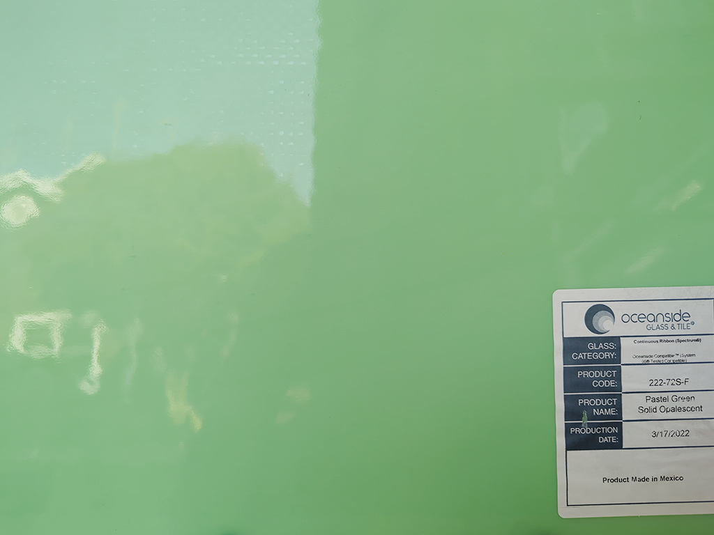 OGTスペクトラム　222-72S-Fパステルグリーン　膨張係数96(COE96)　RS