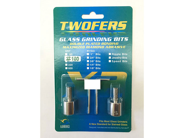 アンラク　ルータービット　100メッシュ　1/4インチ（2個入）《LP可》