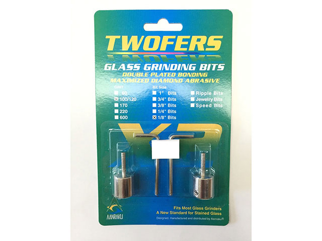 アンラク　ルータービット　100メッシュ　1/8インチ（2個入）《LP可》