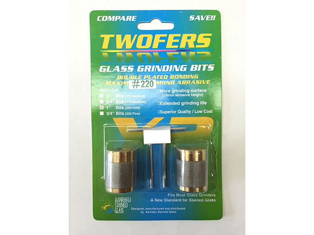 アンラク　ルータービット　220メッシュ　１インチ（2個入）《LP可》