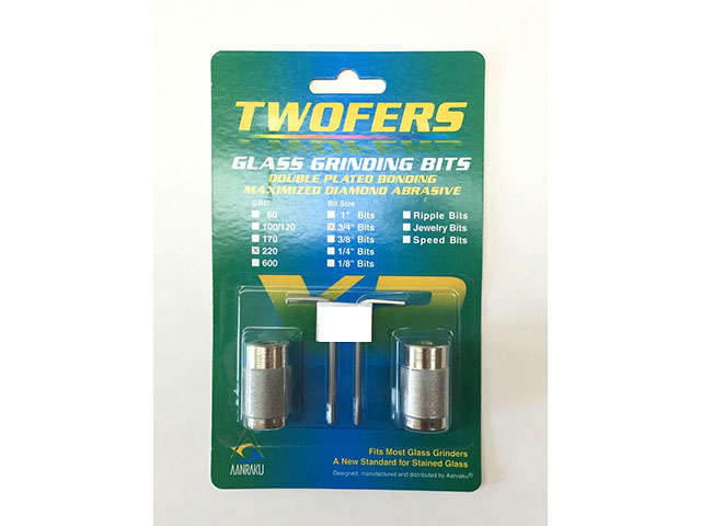 アンラク　ルータービット　220メッシュ　3/4インチ（2個入）《LP可》