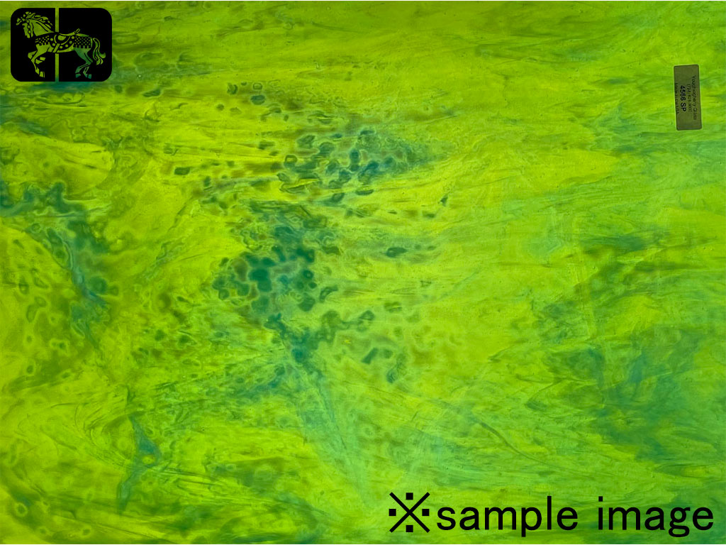 YG 4566SP ライムグリーン/ターコイズブルー