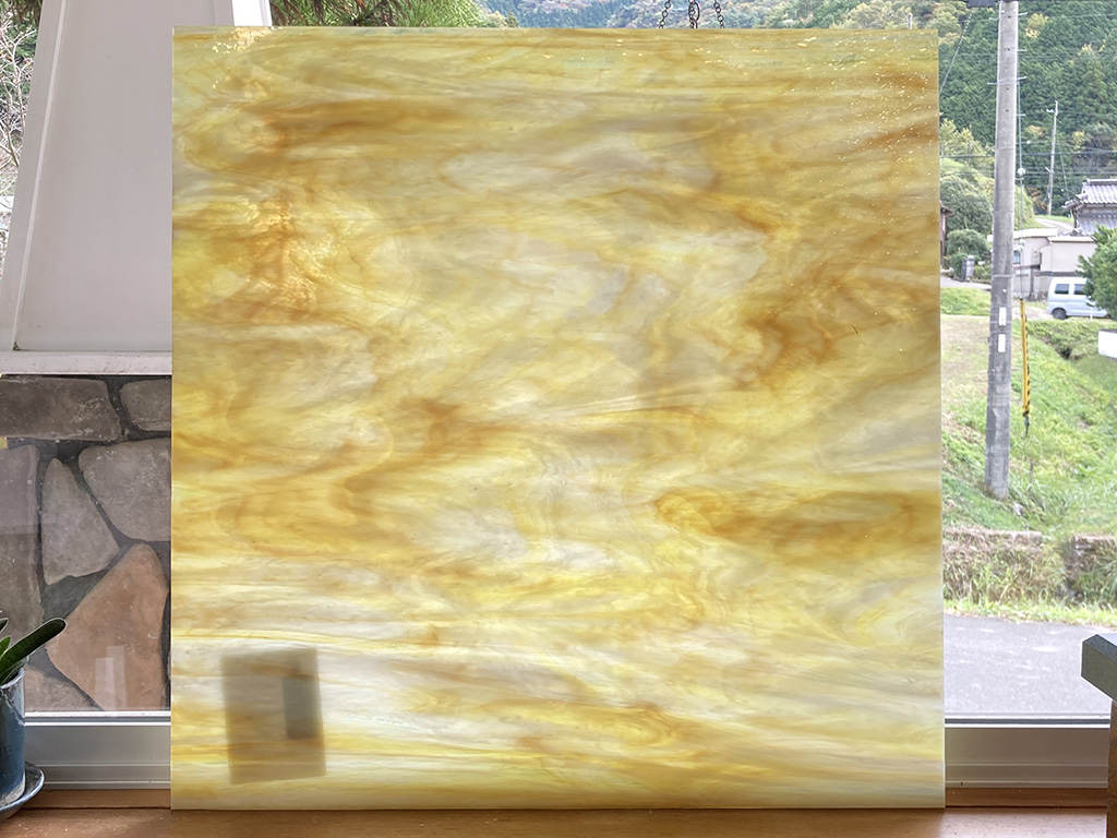 OGTスペクトラム　6061-81CC-96　クリア/ホワイト/イエロー/アンバー　コルシカ　膨張係数96(COE96)