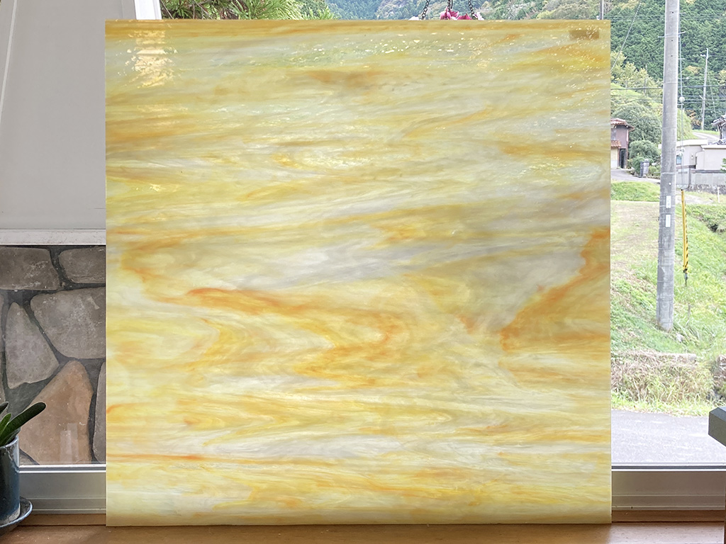 OGTスペクトラム　6067-83CC-96　クリア/ホワイト/レモン/オレンジ　コルシカ　膨張係数96(COE96)　在庫限り