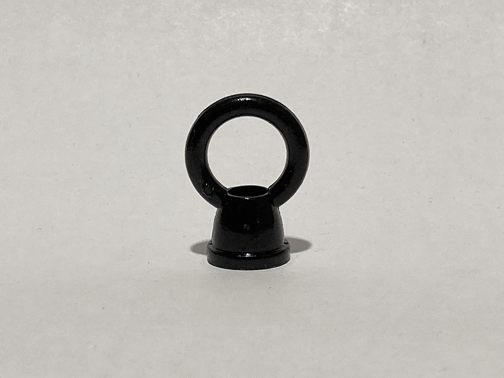 丸カン　20φ　ブラック　※1/8ピッチ《LP可》