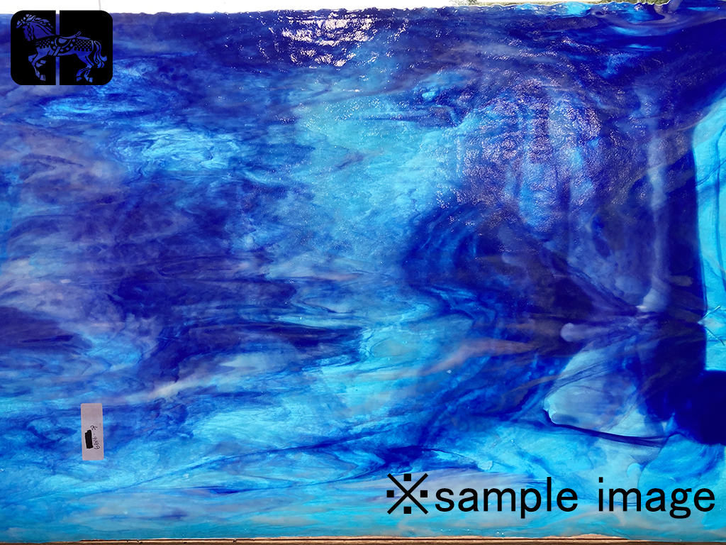 YG 6616SP ターコイズ/デンスホワイト/コバルトブルー