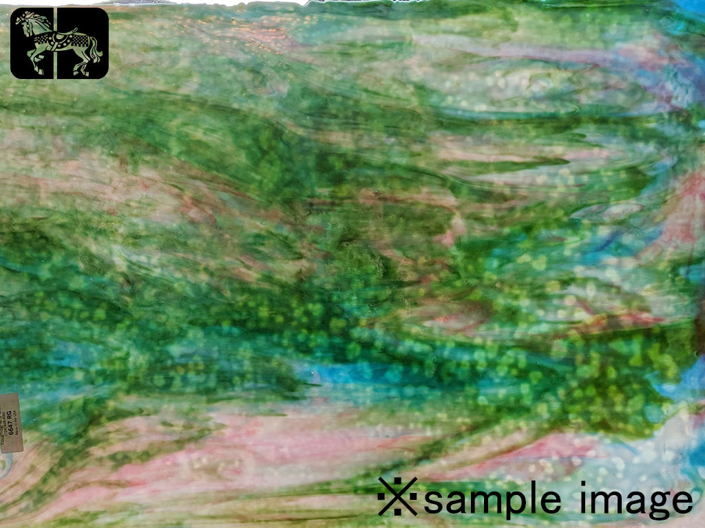 YG 6647RG ホワイトオパール/ターコイズ/グリーン/ゴールドピンク