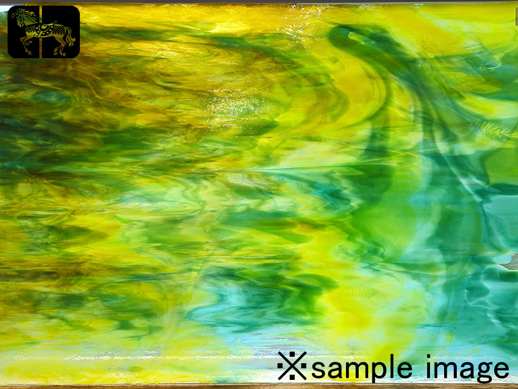 AG-6605 サマーフィールド　グリーン/イエロー