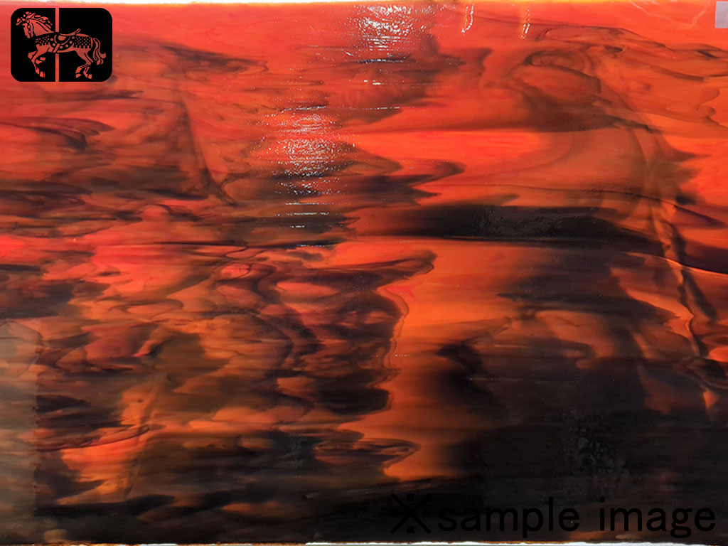 AG-9573 オールハローズモーン　オレンジ/ブラック