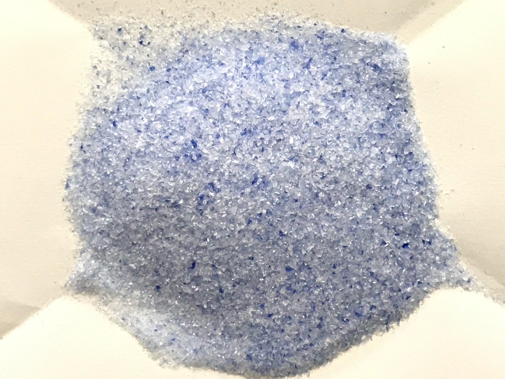 OGTフリット　F2-4245-96(Cobalt Blue/White）100ｇ　膨張係数96《LP可》