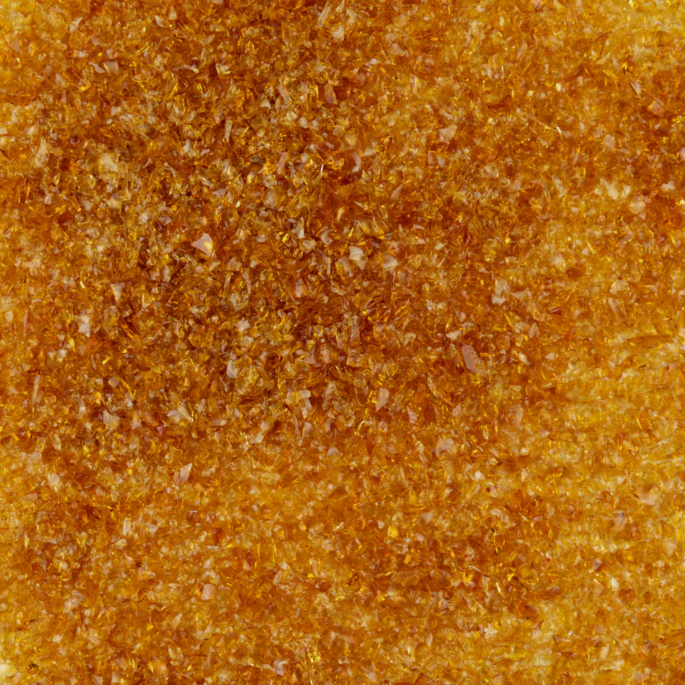 OGTフリット　F3-1108-96（Medium Amber Transparent）100ｇ　膨張係数96《LP可》