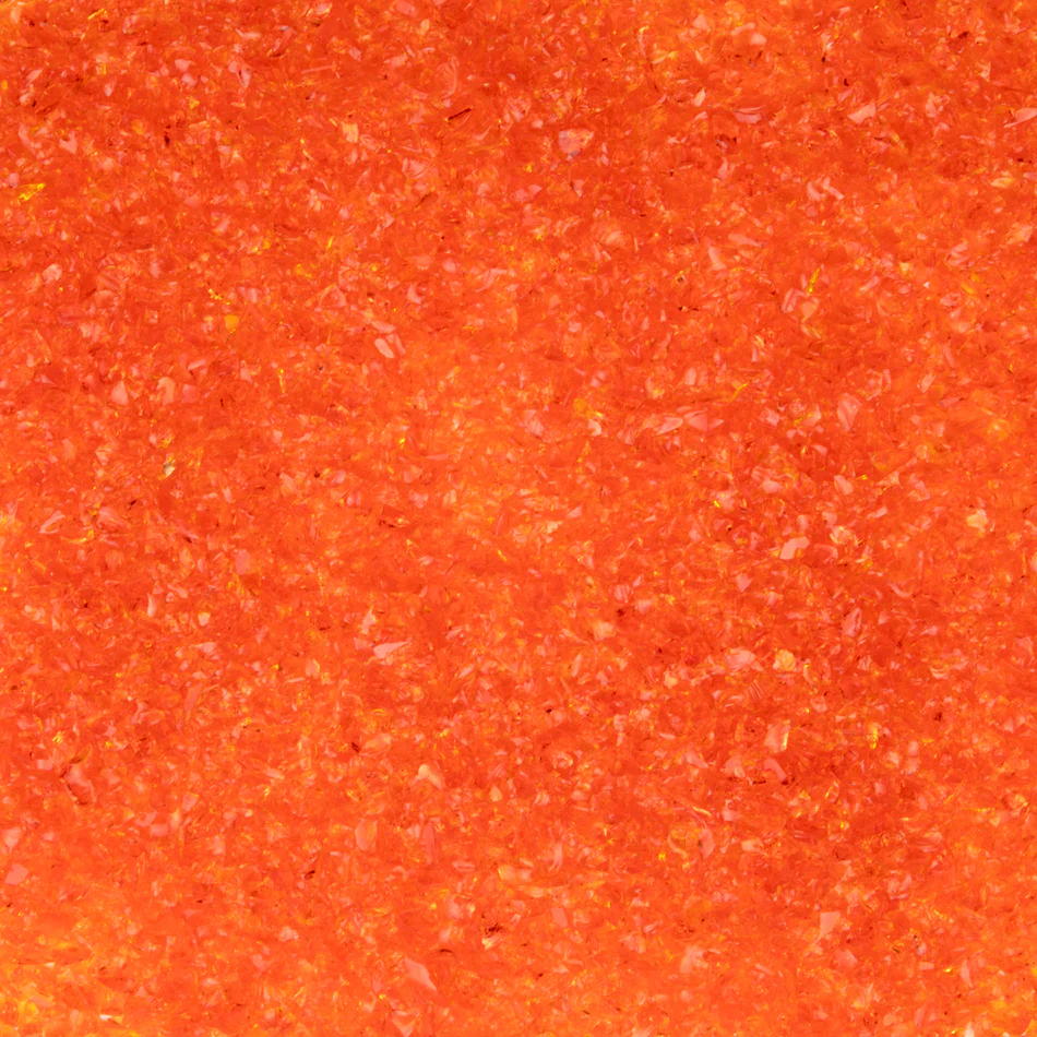 OGTフリット　F3-171-96（Orange Transparent）100ｇ　膨張係数96《LP可》