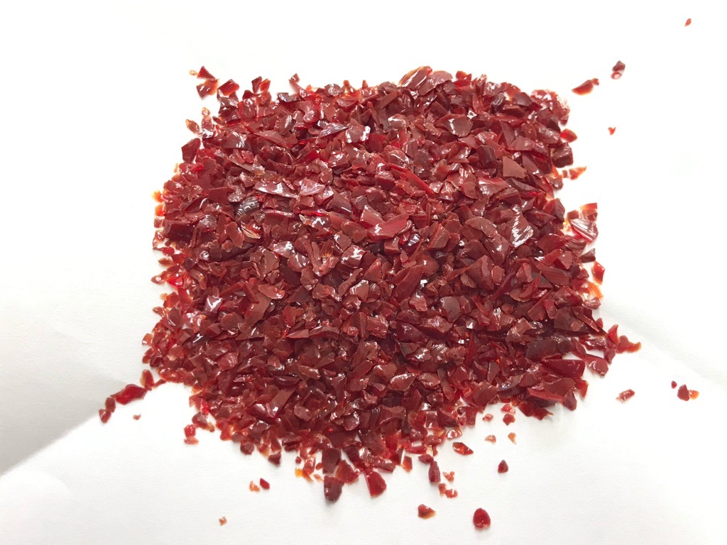 OGTフリット　F3-615-96(Lipstick Red Opal）100ｇ　膨張係数96《LP可》