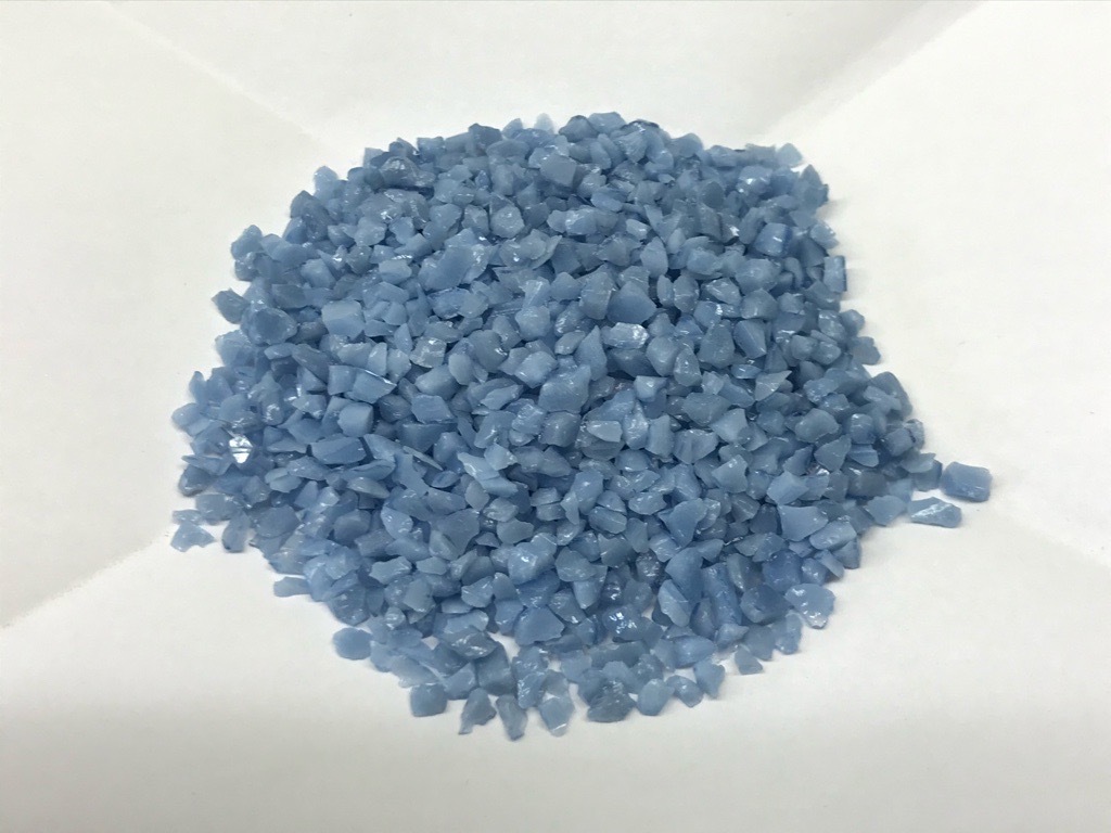 OGTフリット　F5-079-96(Chambray Opal）100ｇ　膨張係数96《LP可》