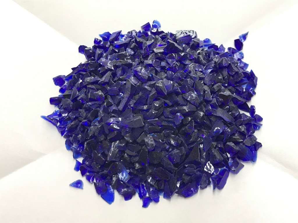 OGTフリット　F5-424-96(Cobalt Blue）100ｇ　膨張係数96《LP可》