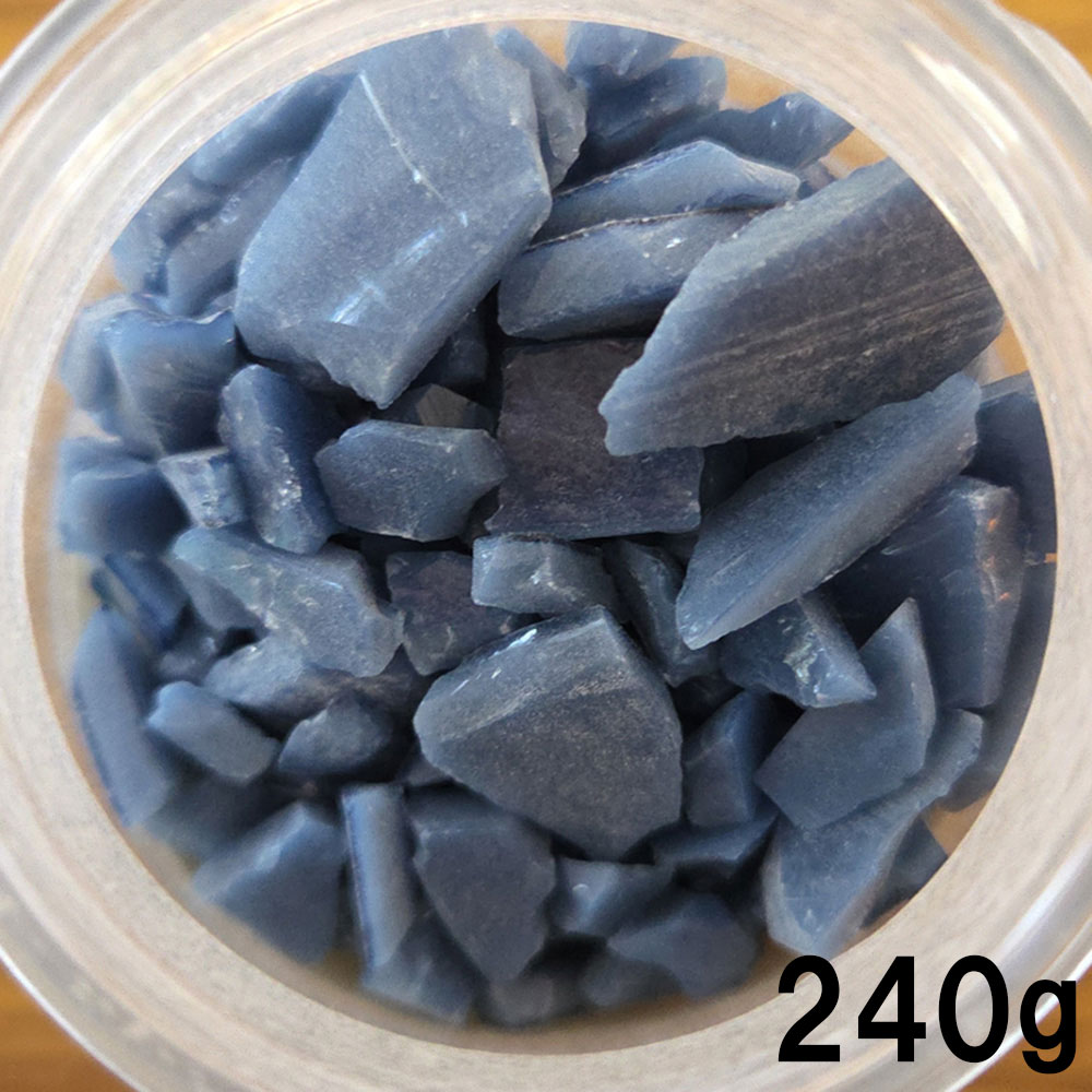 【旧在庫・お買い得品】OGTフリット F7-078-F(Payne's Gray Opal）240ｇ　(COE96)《LP可》