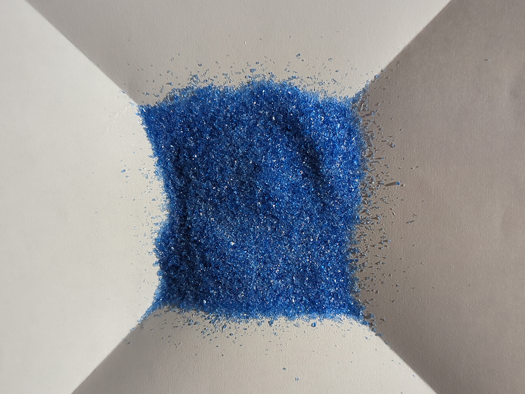 OGTフリット　F2-136-96(DarkBlue）100ｇ　膨張係数96《LP可》