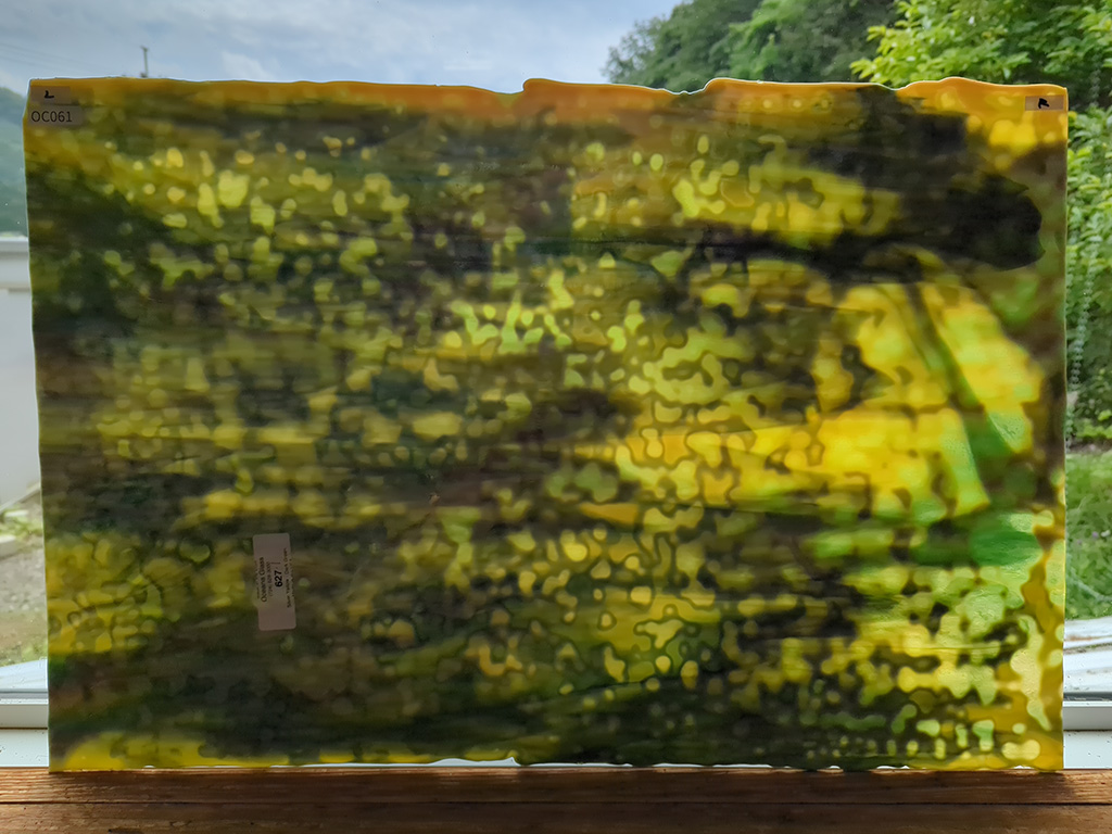 ＃61　オセアナ627-IR　シルバーイエロー/ダークグリーン/イリデッセント