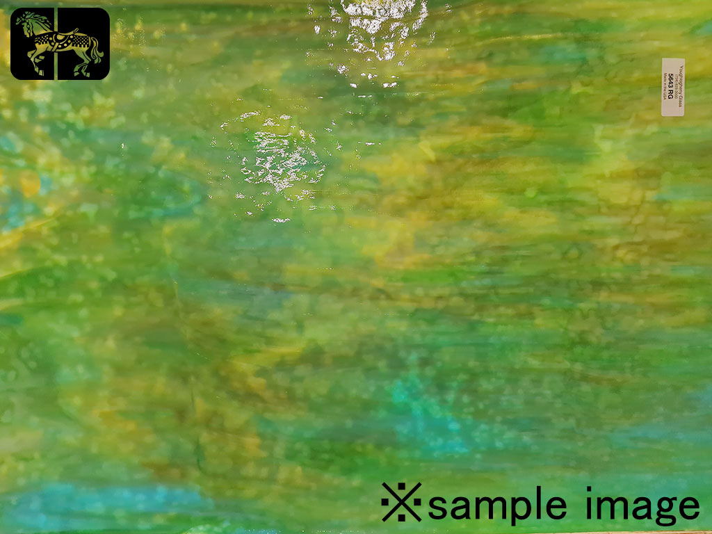 YG 5643RG シルバーイエロー/ターコイズ/グリーン