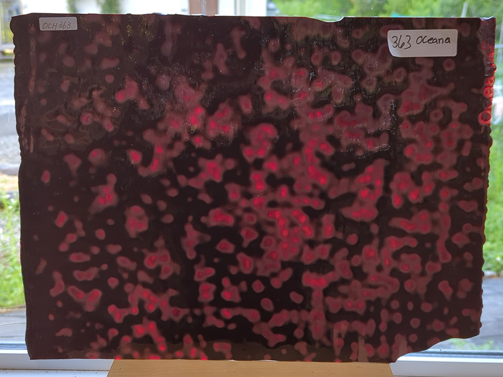 オセアナバリューシート 363 ダークカパーレッド