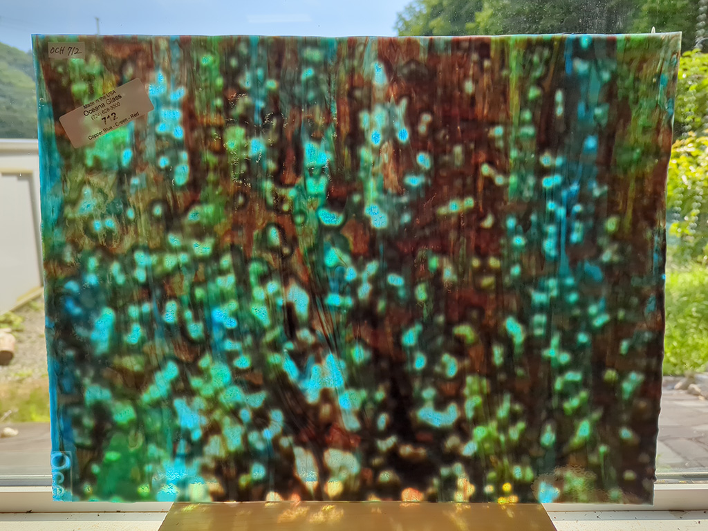 オセアナバリューシート 712 カパーブルー/グリーン/レッド