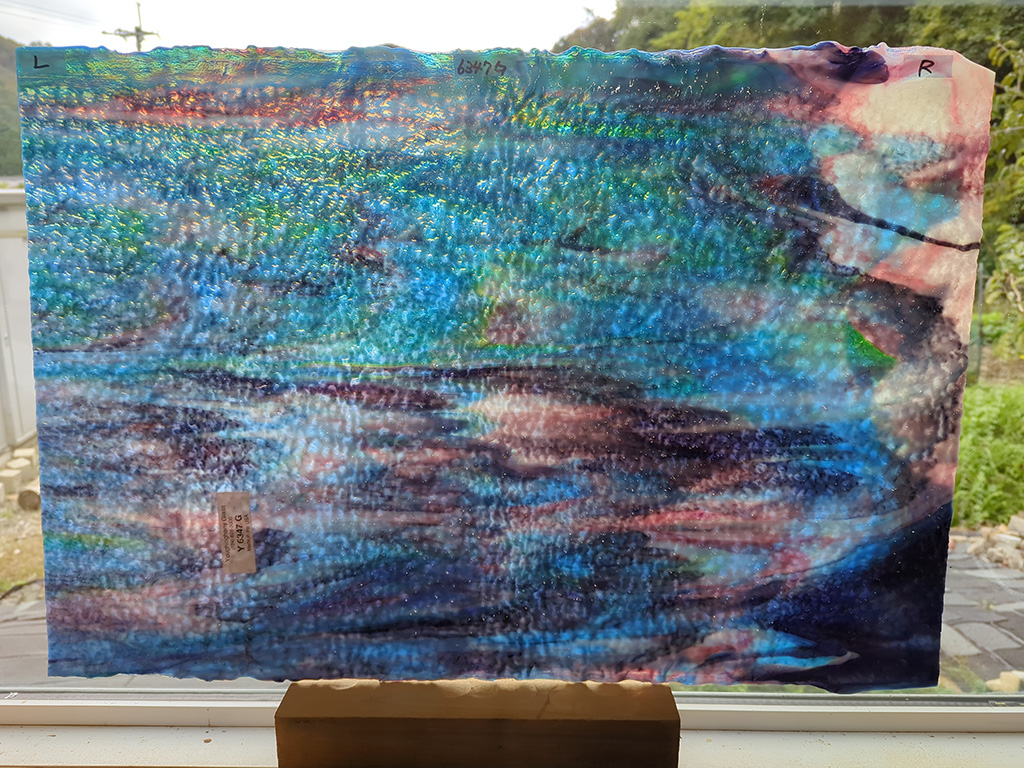 YGグラニティ 6347G ホワイトオパール,ブルー,グリーン,パープル,ゴールドピンク