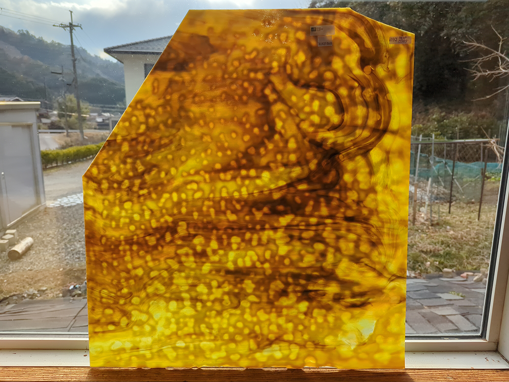#92 YG SP-OR/アンバー  サイズ：約550ｘ550ｍｍ