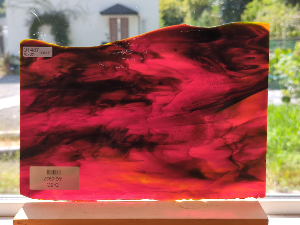 #487【OUTLET】AG-5937 レッド/イエロー/ブラック 目安サイズ300ｘ200ｍｍ