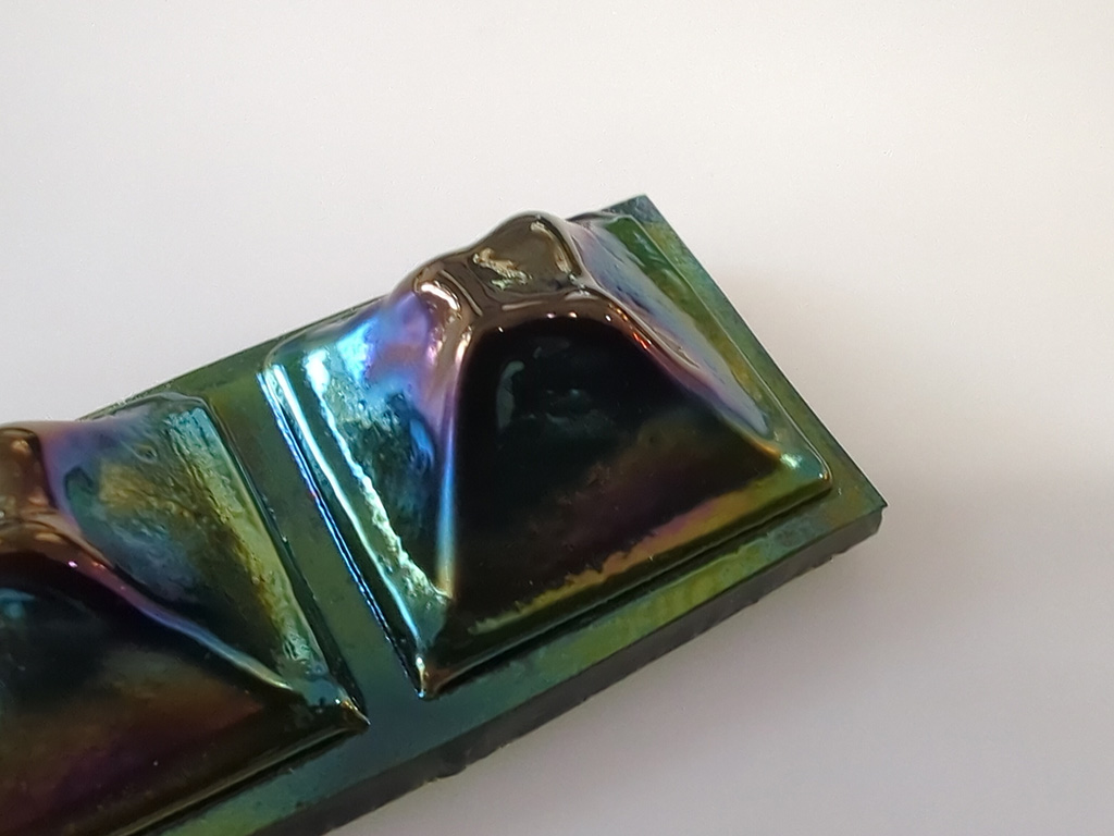 グラスジュエル ピンチバック/グリーンラスター S《LP可》