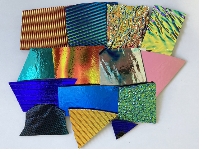 CBS ダイクロパック ランダムピース　ブラック　膨張係数90　225g